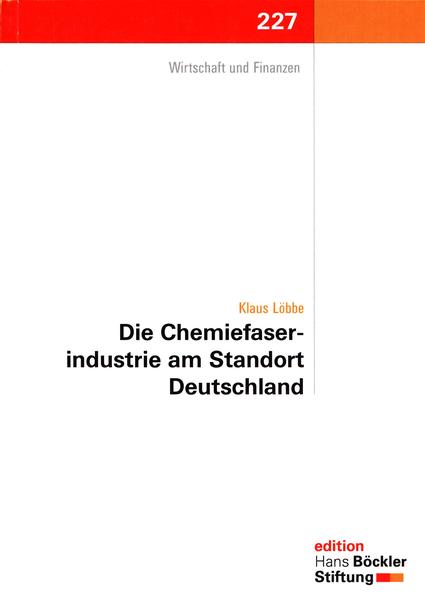 Die Chemiefaserindustrie am Standort Deutschland