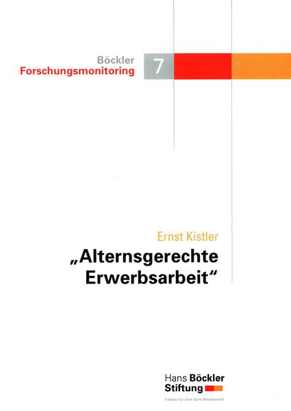 Alternsgerechte Erwerbsarbeit