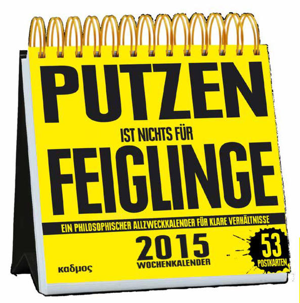 Putzen ist nichts für Feiglinge