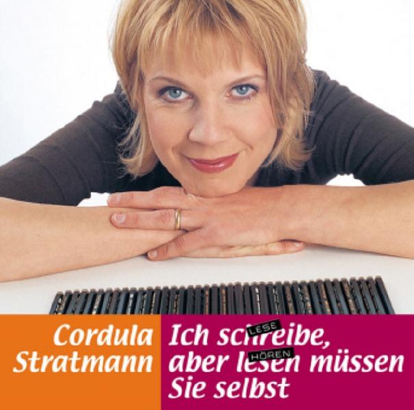 Ich schreibe, aber lesen müssen Sie selbst