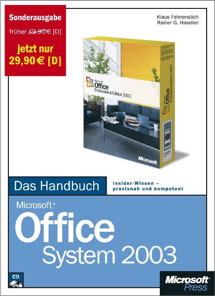 Microsoft Office System 2003 - Das Handbuch