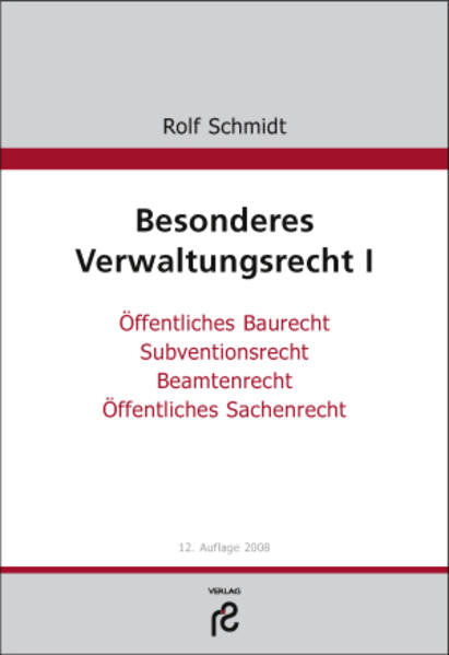 Besonderes Verwaltungsrecht I