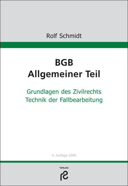 BGB Allgemeiner Teil