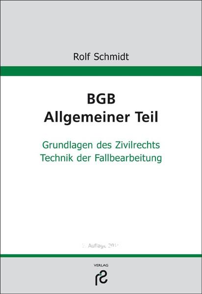 BGB Allgemeiner Teil