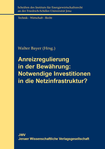Anreizregulierung in der Bewährung: Notwendige Investitionen in die Netzinfrastruktur?