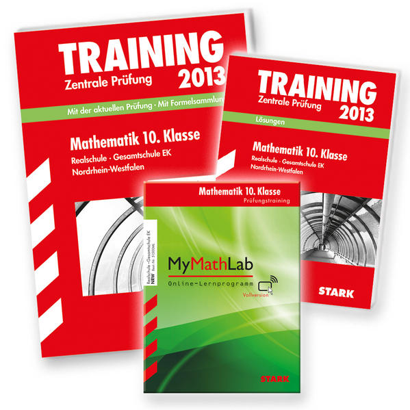 Training Abschlussprüfung Realschule Nordrhein-Westfalen / Mathematik 2013,Gesamtpaket inkl. MyMathLab-Zugang