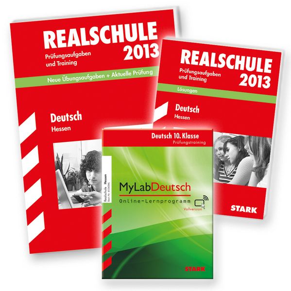 Abschluss-Prüfungsaufgaben Realschule Hessen / Deutsch 2013, inkl. MyLabDeutsch