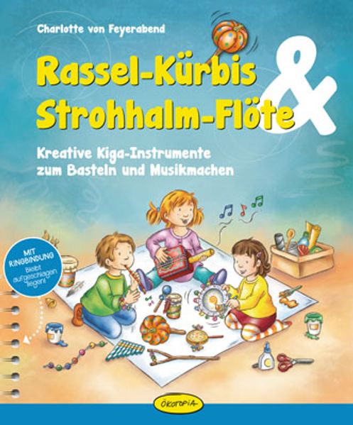 Rassel-Kürbis & Strohhalm-Flöte