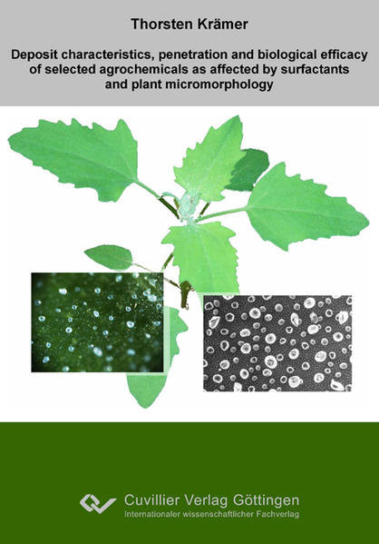 Deposit characteristics, penetration and biological efficacy of selected agrochemicals as affected by surfactants and plant micromorphology