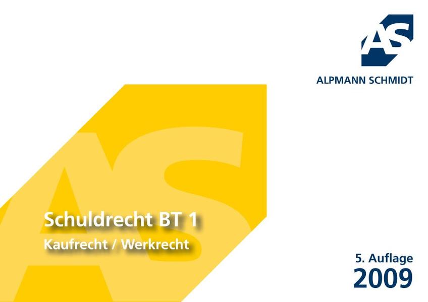Schuldrecht BT 1