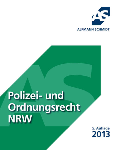 Polizei- und Ordnungsrecht NRW