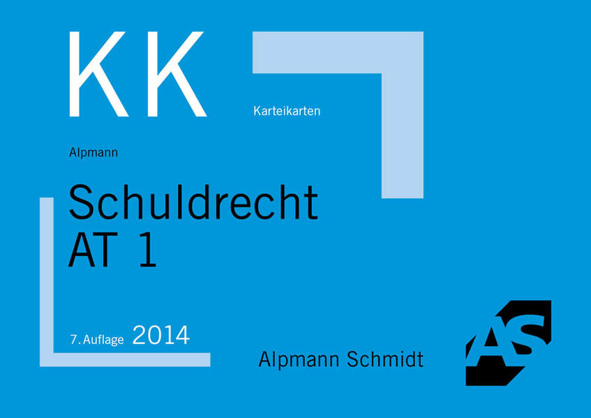 Karteikarten Schuldrecht AT 1