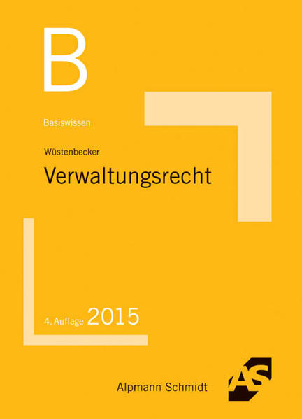 Basiswissen Verwaltungsrecht