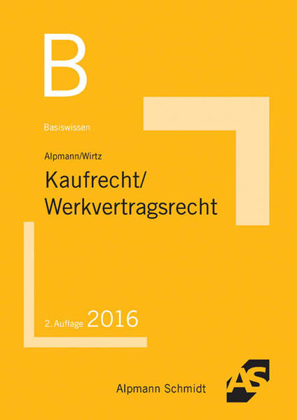 Basiswissen Kaufrecht, Werkvertragsrecht