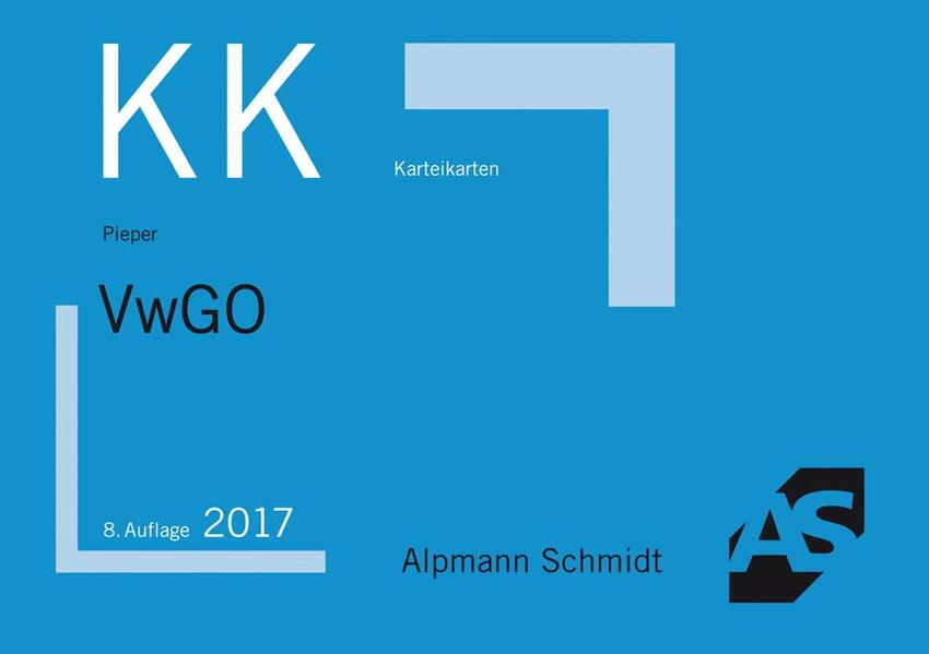 Karteikarten VwGO