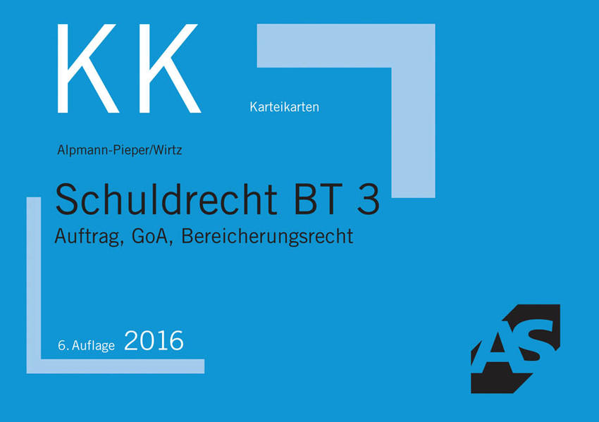 Karteikarten Schuldrecht BT 3