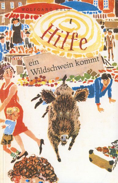 Hilfe, ein Wildschwein kommt