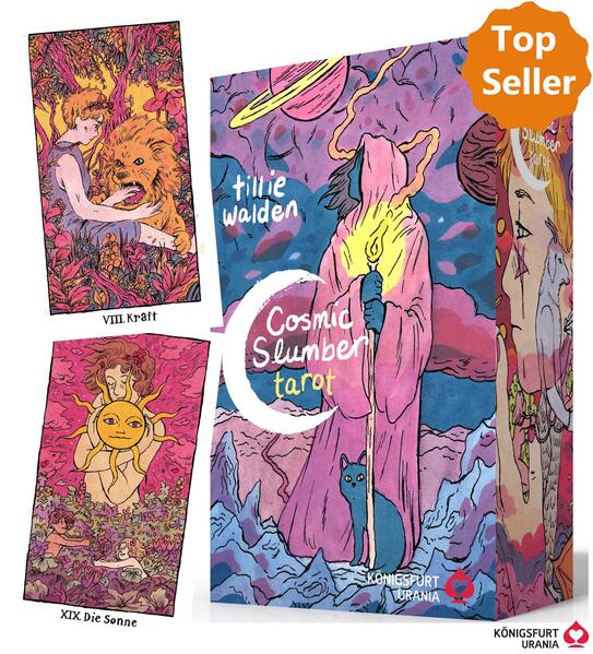 Cosmic Slumber Tarot: 80 Karten mit Anleitung