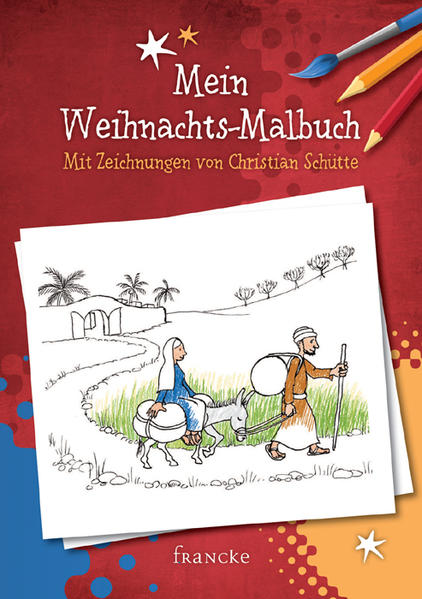 Mein Weihnachts-Malbuch
