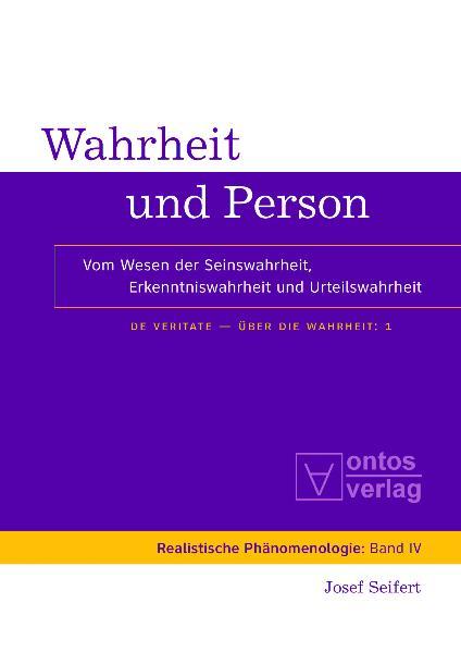 Wahrheit und Person