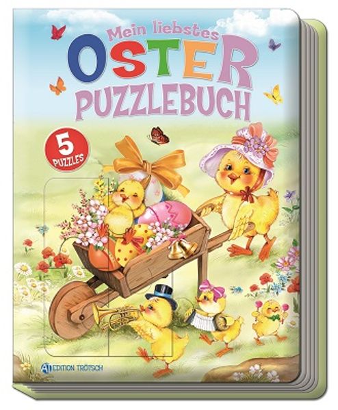Trötsch Oster Puzzlebuch, Ostergeschenk, Kinderbuch