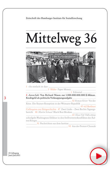 Von Richard Nixon zur 1.000.000.000.000-$-Münze. Kreditgeld als politische Verknappungsaufgabe