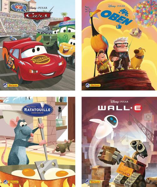 Nelson Mini-Bücher: Disney Filmhits 1-4