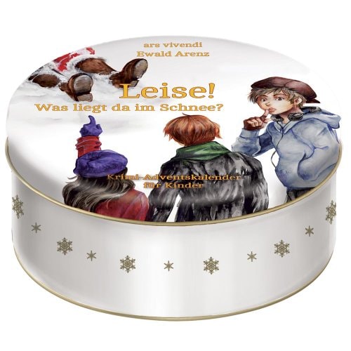 Leise! Was liegt da im Schnee?: Krimi-Adventskalender für Kinder