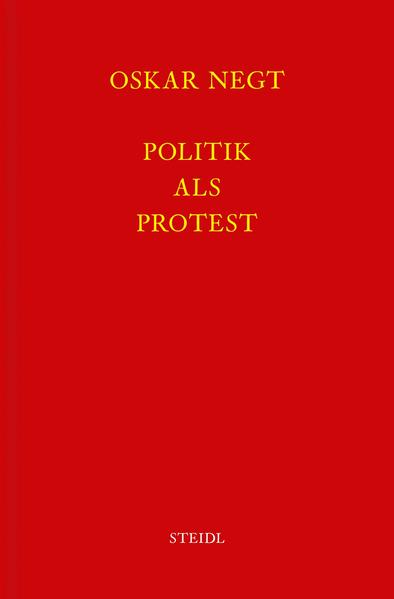 Werkausgabe Bd. 3 / Politik als Protest