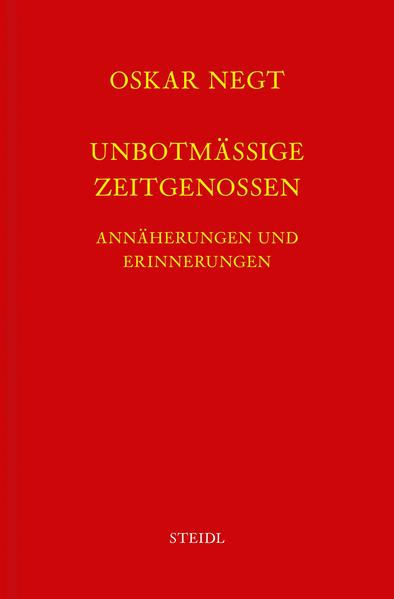 Werkausgabe Bd. 9 / Unbotmäßige Zeitgenossen