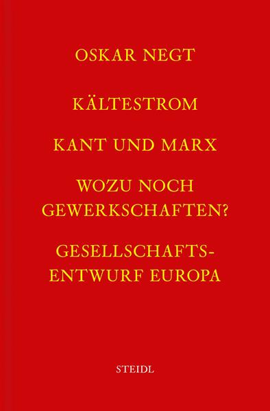 Werkausgabe Bd. 18 / Kältestrom — Kant und Marx — Wozu noch Gewerkschaften? — Gesellschaftsentwurf Europa