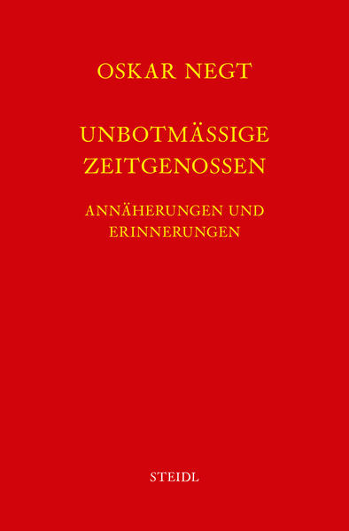Werkausgabe Bd. 9 / Unbotmäßige Zeitgenossen