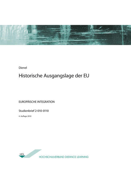 Historische Ausgangslage der EU