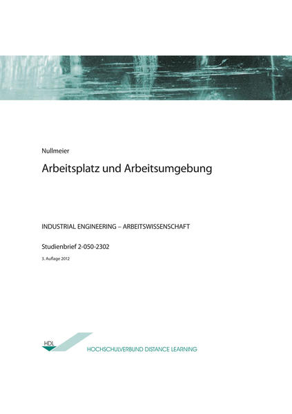 Arbeitsplatz und Arbeitsumgebung