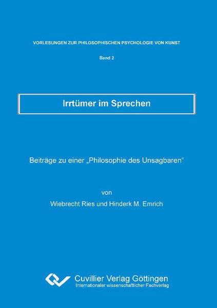 Irrtümer im Sprechen