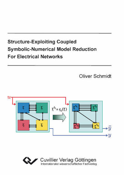 Structure-Exploiting Coupled Symbolic-Numerical Model Reduction For Electrical Networks