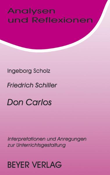 Schiller, Friedrich - Don Carlos