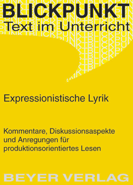 Expressionistische Lyrik