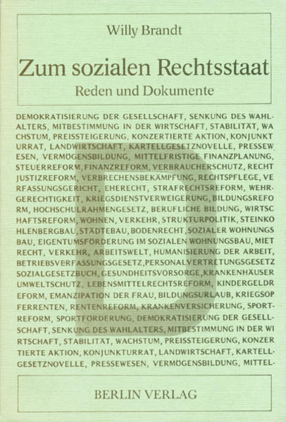 Zum sozialen Rechtsstaat