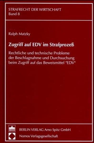 Zugriff auf EDV im Strafprozess