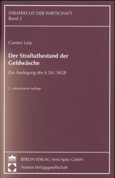 Der Straftatbestand der Geldwäsche
