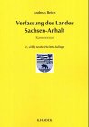 Verfassung des Landes Sachsen-Anhalt