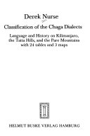 Classification of the Chaga Dialects