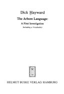 The Arbore Language