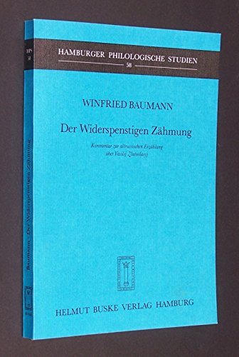 Der Widerspenstigen Zähmung