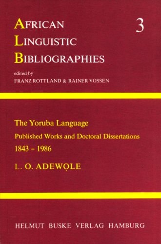 The Yoruba Language
