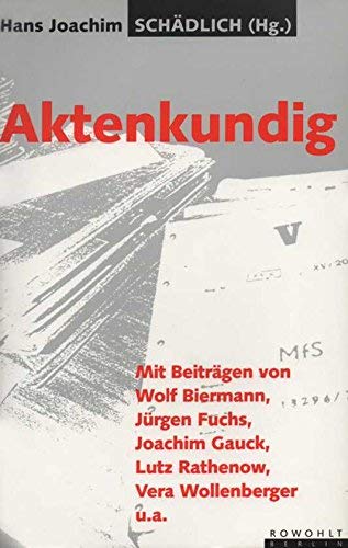 Aktenkundig