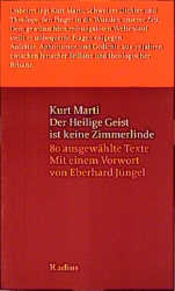 Der Heilige Geist ist keine Zimmerlinde