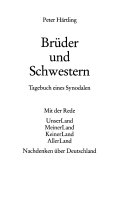 Brüder und Schwestern