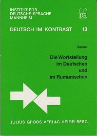 Die Wortstellung im Deutschen und im Rumänischen